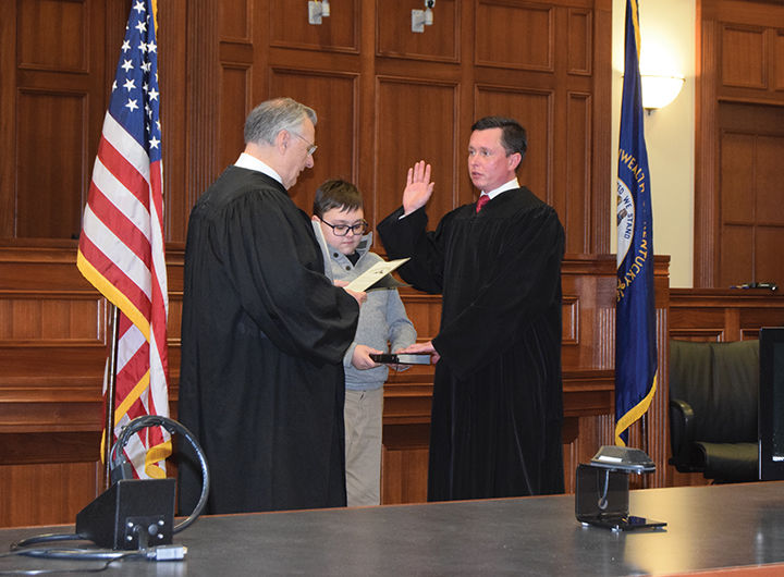 Varney officially sworn in